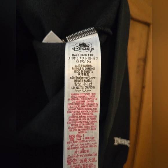 Disney Black Hoodie with Colorful Print - Picture 8 of 9